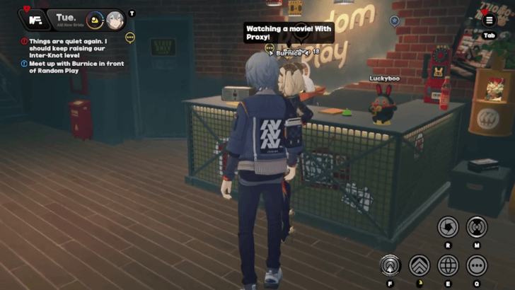 Meet Burnice Inside Random Play