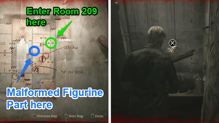 Malformed Figurine Part Location