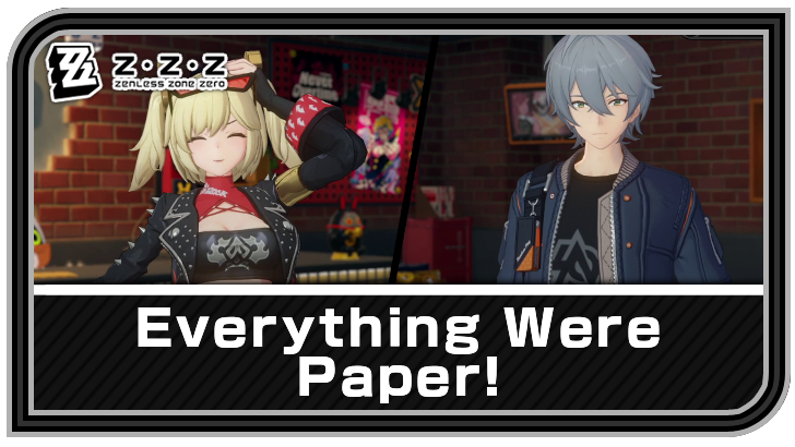 Zenless Zone Zero - Everything Were Paper! Commission Guide