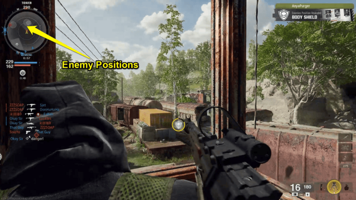 Black Ops 6 Body Shield Reveal Positions