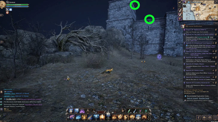 Use Pitons to Reach Liberation Flag