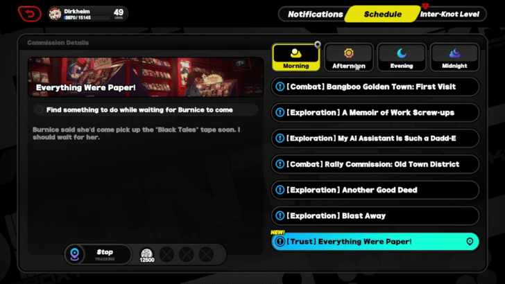 Reach Friendly Rank With Burnice