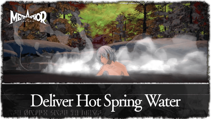Deliver Hot Spring Water