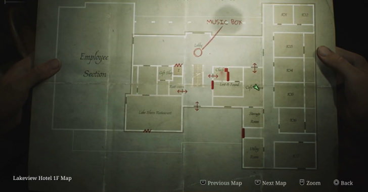 Health Drink Lakeview Hotel Map Loc. 2