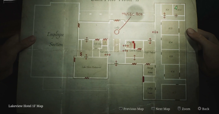 Health Drink Lakeview Hotel Map Loc. 3