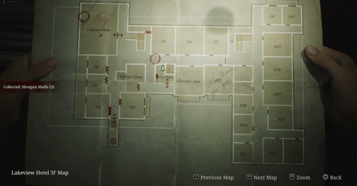 Shotgun ShellsLakeview Hotel Map Loc. 5