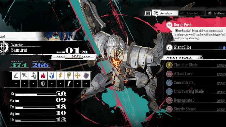 Metaphor ReFantazio Samurai