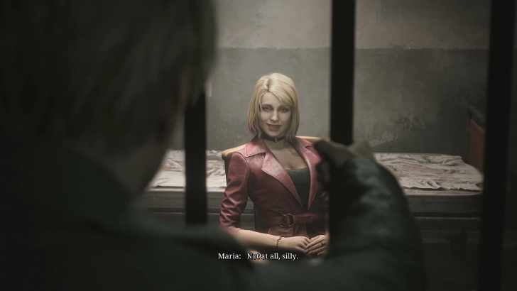 Maria in a Cell Room in the Labyrinth