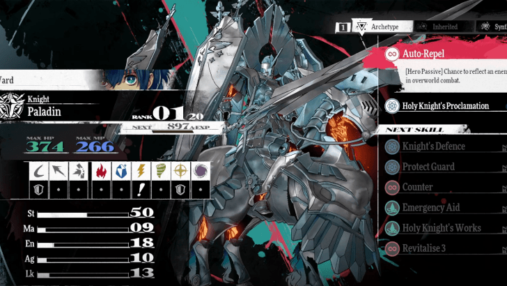 Metaphor ReFantazio Paladin