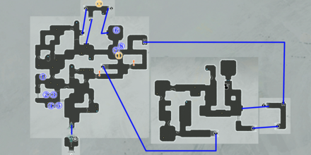 Metaphor ReFantazio - Orbwise Path Collectibles Map