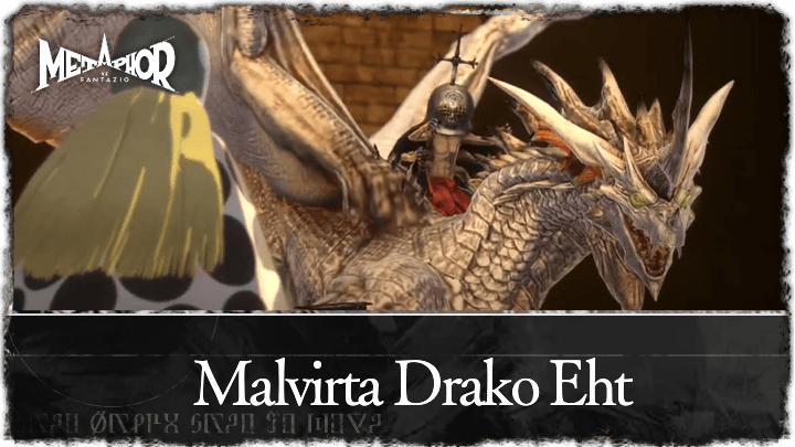 Metaphor ReFantazio - Malvirta Drako Eht - Banner