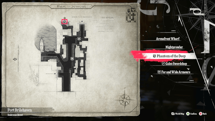 Metaphor ReFantazio - Phantom of the Deep Map