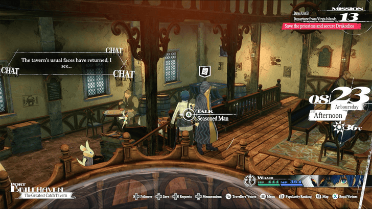 Metaphor ReFantazio - Vulpes the Informant Overworld