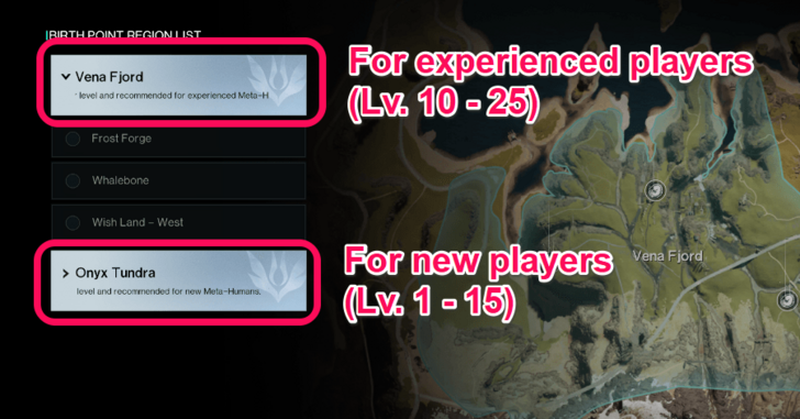 Way of Winter Birth Points