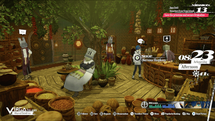 Metaphor ReFantazio - Abyssal Sundries Overworld