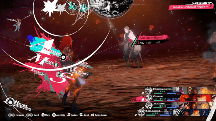 Metaphor ReFantazio Mad Sanctor Hyperic