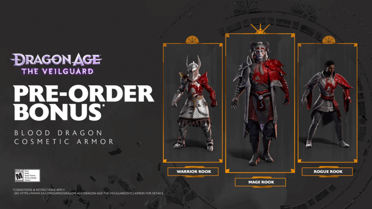 The Veilguard Blood Armor Pre-Order Bonuses