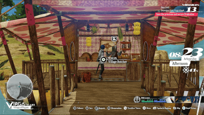 Metaphor ReFantazio - Graco Meat Market Overworld