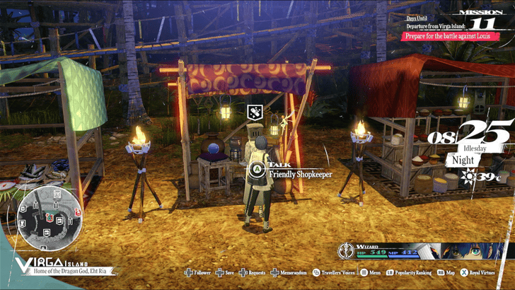 Metaphor ReFantazio - Keft Incantions Overworld