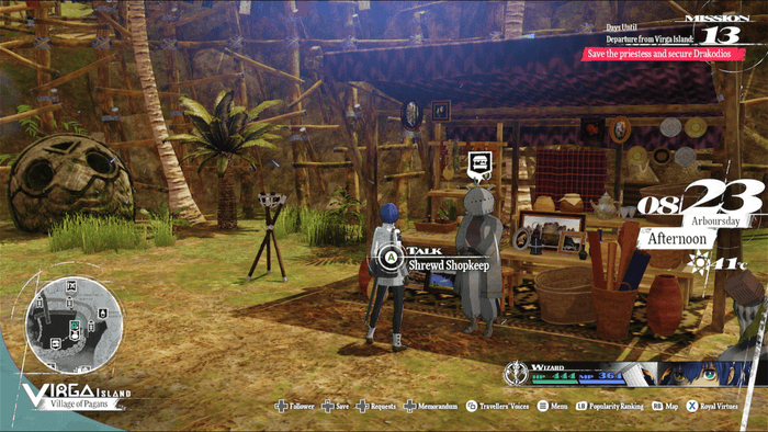 Metaphor ReFantazio - Shrewd Shopkeep Overworld