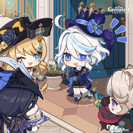 Genshin Impact - Furina Birthday Art 2024