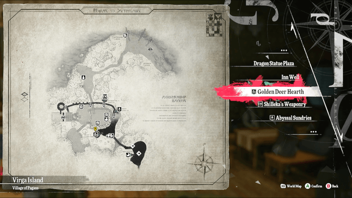 Metaphor ReFantazio - Spherano the Informant Map.png