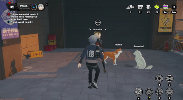 Burnice Ballet Twins Road - Plaza Walkway Staircase Trust Event