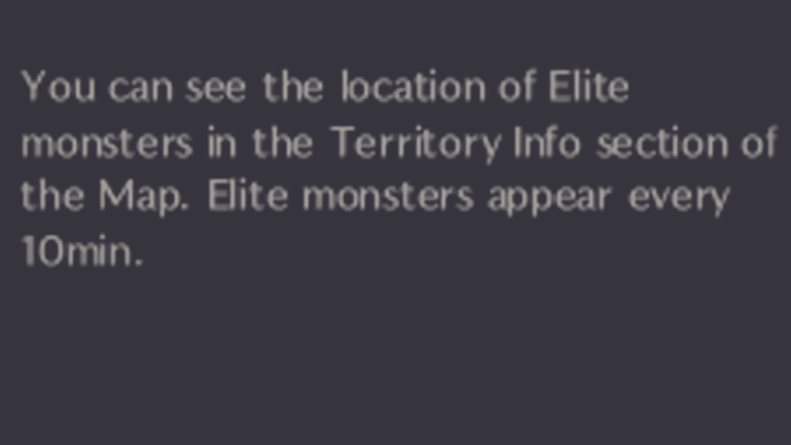 Elite Monsters and the Boss May Spawn Every 10 Minutes