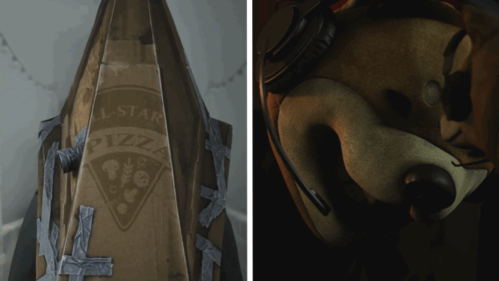 The Pyramid Head and Dog Mask