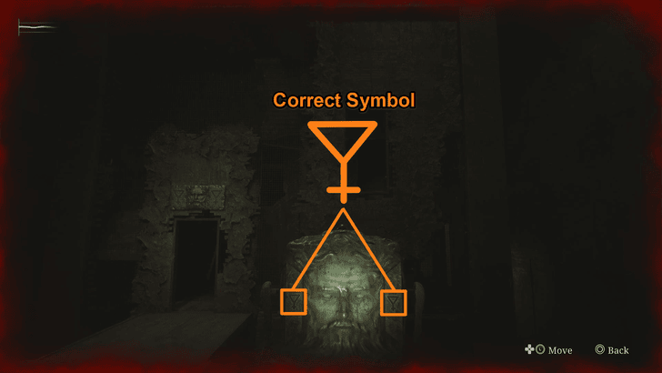 Ruined Area Rotating Cube Solution