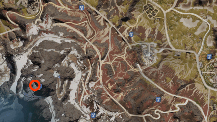 Once Human Tundra Monolith Map