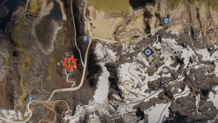 Once Human Frost Forge Map