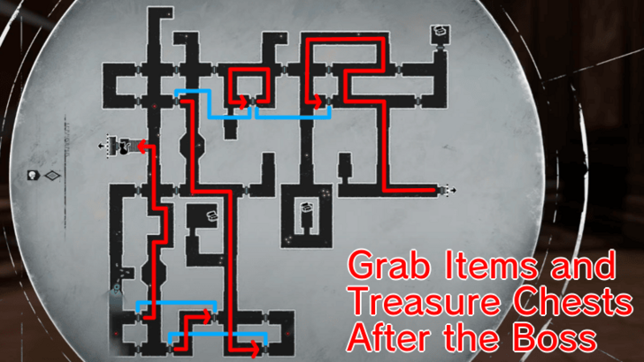 Metaphor ReFantazio - Palace Corridor Map