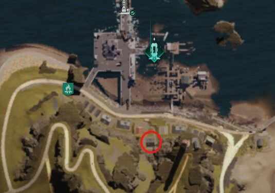 Once Human Fiskur Harbor Gear Crate Map