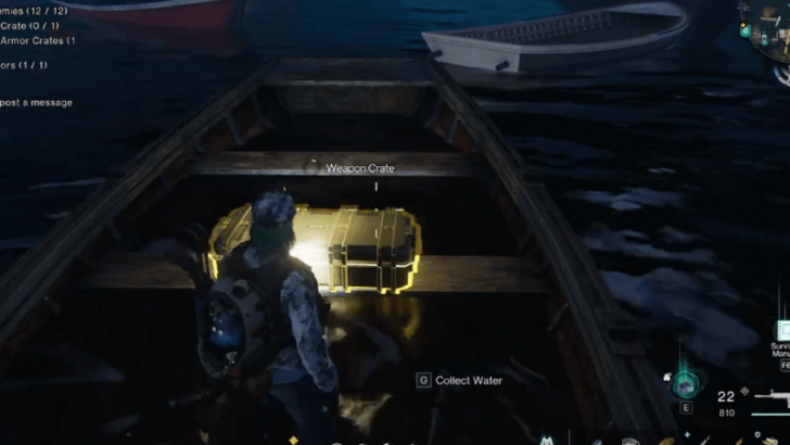 Once Human Fiskur Harbor Weapon Crate