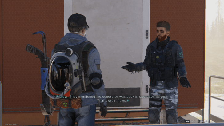 Dialogue with Ridley