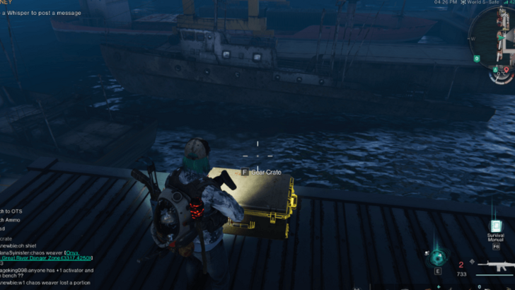 Once Human - Gear Crate Location Vena Fjord