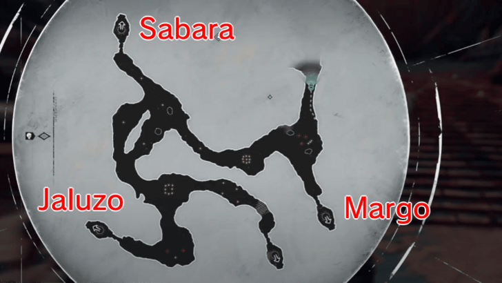 Metaphor ReFantazio - Melancholia Depths Map