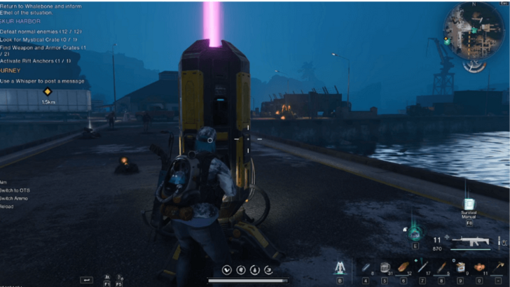 Once Human Fiskur Harbor Rift Anchor