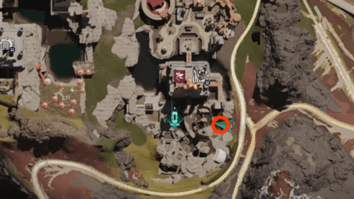 Once Human Wish Land - East Weapon Crate Map