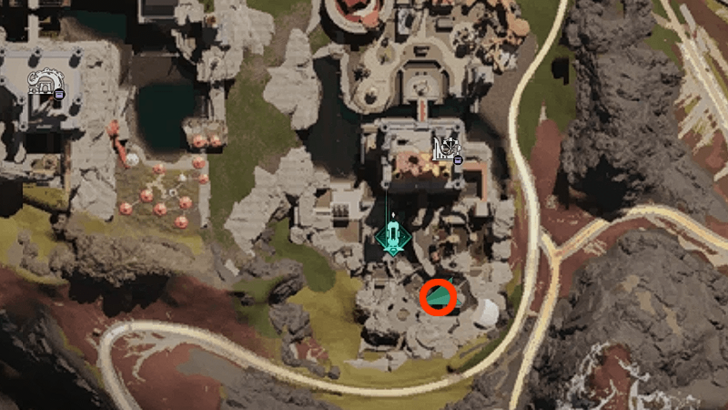 Once Human Wish Land - East Gear Crate Map