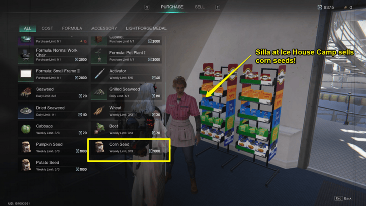 Once Human - Corn Seeds Where to Get Way of Winter