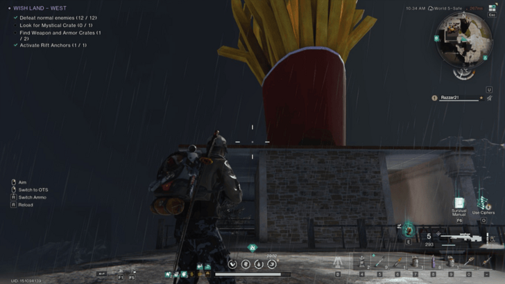 Once Human - Wishland - West Roller Coaster