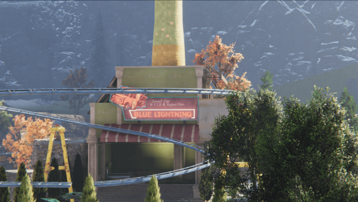 Once Human - Way of Winter Roller Coaster Blue Lightning South