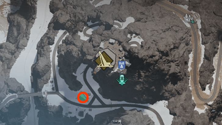 Once Human Tundra Monolith Danger Zone Mystical Crate Map