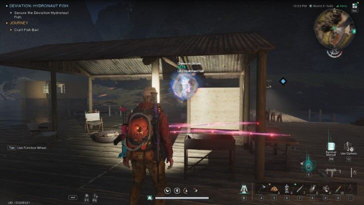 Hydronaut Fish Encounter