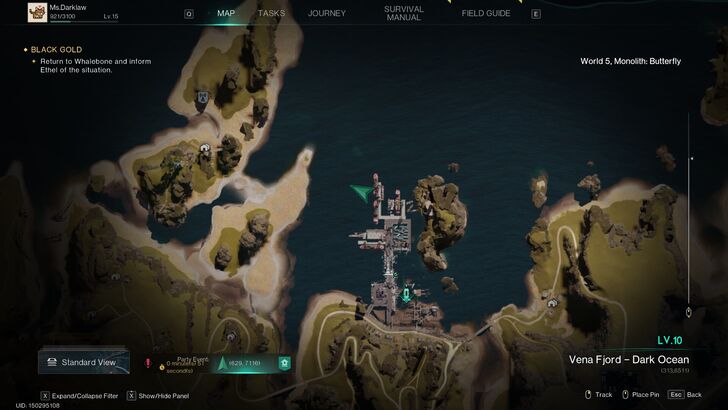 Fiskur Harbor Ice Pot Location