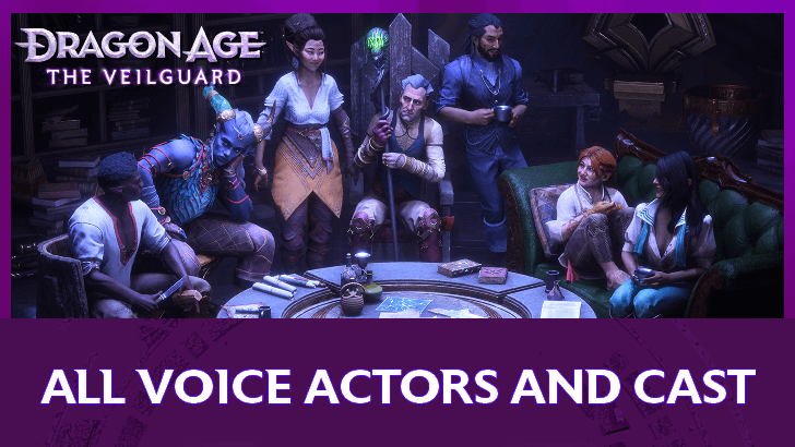 Dragon Age The Veilguard Cast and All Voice Actors