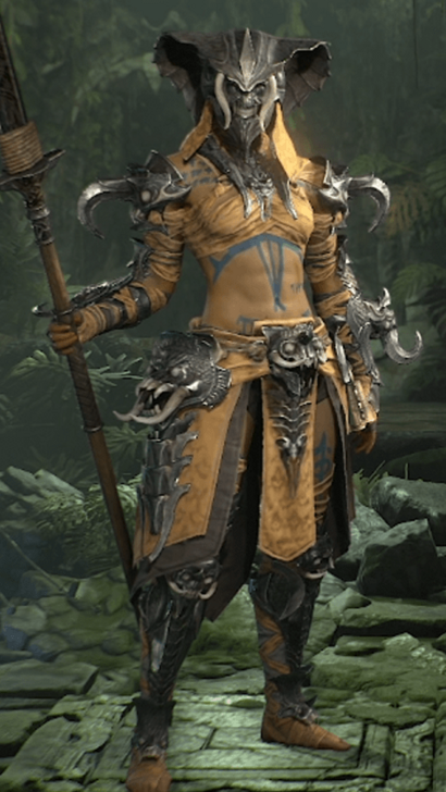 Diablo 4 - Sovereign Set Spiritborn Transmog