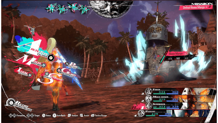 Metaphor ReFantazio - Homo Margo - Tip 4